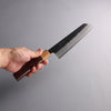 Seisuke Blue Super Black Nashiji Bunka  170mm Rosewood (Ferrule: White Pakka Wood) Handle - Japannywholesale