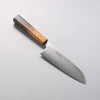 Seisuke AUS8 Coreless Santoku  180mm Burnt Oak Handle - Japannywholesale