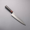 Seisuke VG10 33 Layer Hammered Damascus Gyuto  210mm Black Pakka wood Handle - Japannywholesale