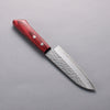 Kunihira VG1 Small Santoku  130mm Red Pakka wood Handle - Japannywholesale