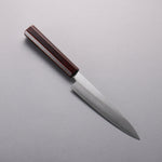 Hado Silver Steel No.3 Migaki Finished Petty-Utility  150mm Lacquered (Kijiro-nuri) Handle - Japannywholesale