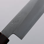 Hado Silver Steel No.3 Migaki Finished Petty-Utility  150mm Lacquered (Kijiro-nuri) Handle - Japannywholesale