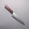 Hado Silver Steel No.3 Migaki Finished Gyuto  210mm Lacquered (Kijiro-nuri) Handle - Japannywholesale