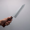 Hado Silver Steel No.3 Migaki Finished Gyuto  210mm Lacquered (Kijiro-nuri) Handle - Japannywholesale