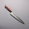 Seisuke VG10 Hammered Gyuto  210mm Mahogany Handle - Japannywholesale