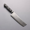 Seisuke AUS10 45 Layer Damascus Usuba  165mm Black Pakka wood Handle - Japannywholesale