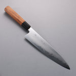 Tessen by Tanaka Tamahagane Mirrored Finish Gyuto  240mm Wild Cherry Handle - Japannywholesale