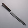 Tessen by Tanaka Tamahagane Mirrored Finish Sakimaru Yanagiba  240mm Ebony Wood Handle with Sheath - Japannywholesale