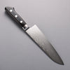 Seisuke VG10 33 Layer Damascus Santoku  180mm Black Pakka wood Handle - Japannywholesale