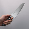 Seisuke VG10 33 Layer Damascus Santoku  180mm Black Pakka wood Handle - Japannywholesale