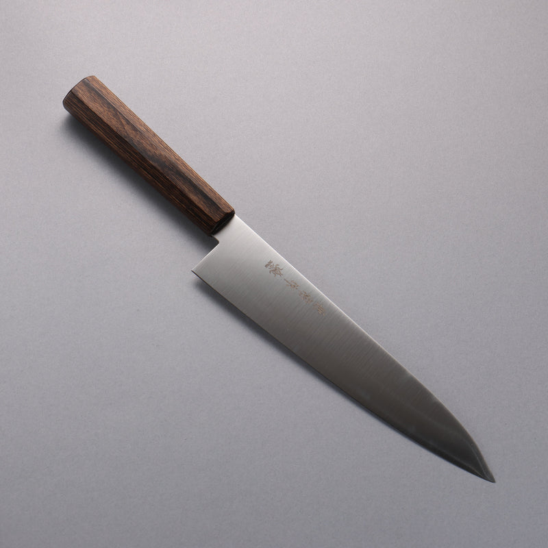 Kanetsune Ichizu VG10 Gyuto  210mm Brown Pakka wood Handle - Japannywholesale