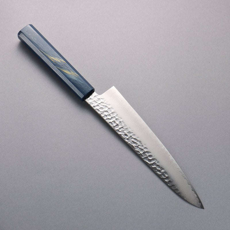 Sakai Takayuki VG10 33 Layer Damascus Gyuto  210mm Live oak Lacquered (Saiseki) Handle - Japannywholesale