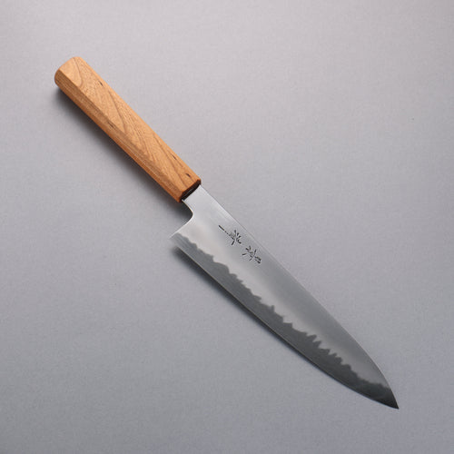 Kagekiyo Finest White Steel Gyuto  210mm Cherry Tree Handle with Sheath - Japannywholesale