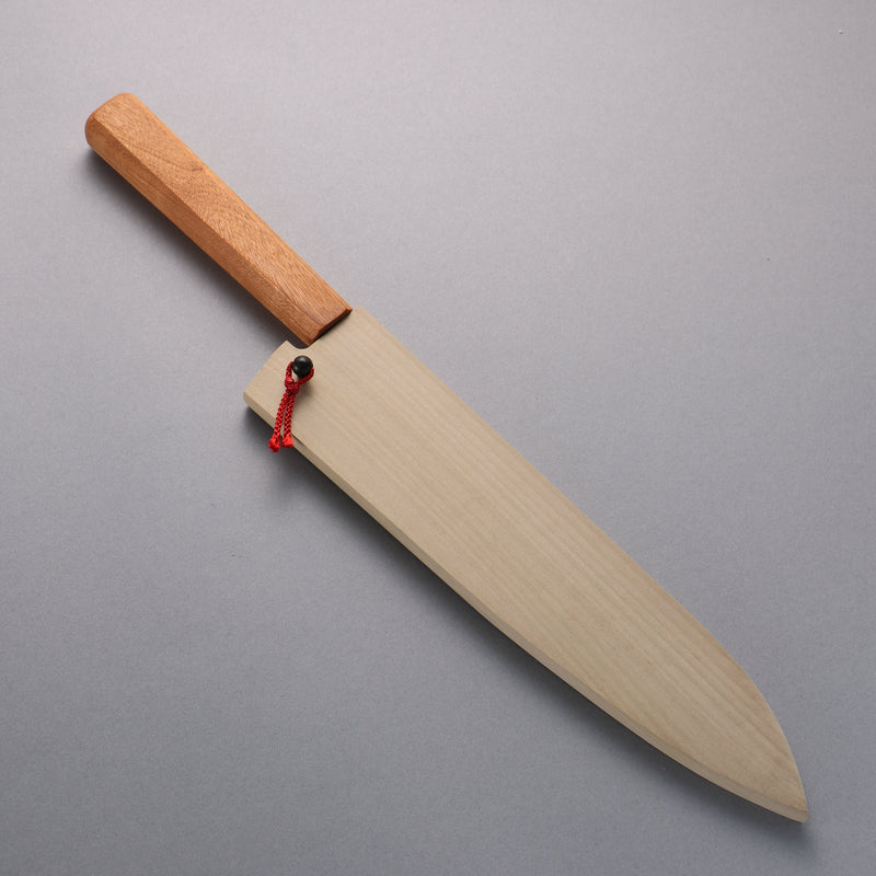 Kagekiyo Finest White Steel Gyuto  240mm Cherry Tree Handle with Sheath - Japannywholesale