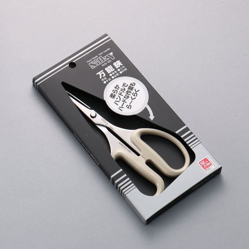 Silky All Purpose Scissors Stainless Steel  Plastic Handle 85mm x 170mm x 7mm - Japannywholesale