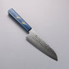 Sakai Takayuki VG10 33 Layer Damascus Santoku  170mm Live oak Lacquered (Saiseki) Handle - Japannywholesale