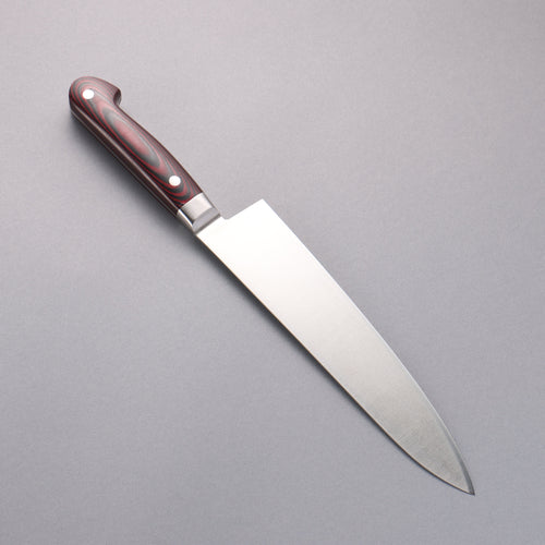 Sakai Takayuki Grand Chef Grand Chef Swedish Steel-stn Gyuto  210mm Brown Micarta Handle - Japannywholesale