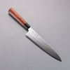 Seki Kanetsugu Heptagon Wood VG10 Hammered Migaki Finished Gyuto  200mm Pakka wood (heptagonal) Handle - Japannywholesale