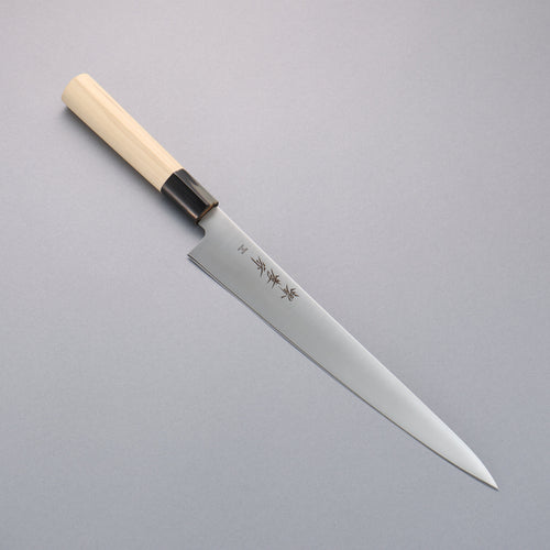 Sakai Takayuki INOX Steel Sujihiki  240mm Magnolia Handle - Japannywholesale