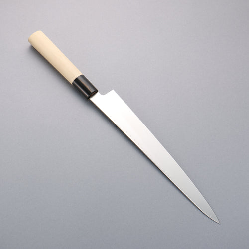 Sakai Takayuki INOX Steel Sujihiki  240mm Magnolia Handle - Japannywholesale