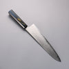 Kanjyo VG10 Damascus Gyuto  240mm Dark Blue and Gold Lacquered Handle - Japannywholesale