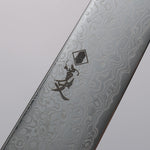 Kanjyo SG2 Damascus Petty-Utility  150mm Dark Blue and Gold Lacquered Handle - Japannywholesale