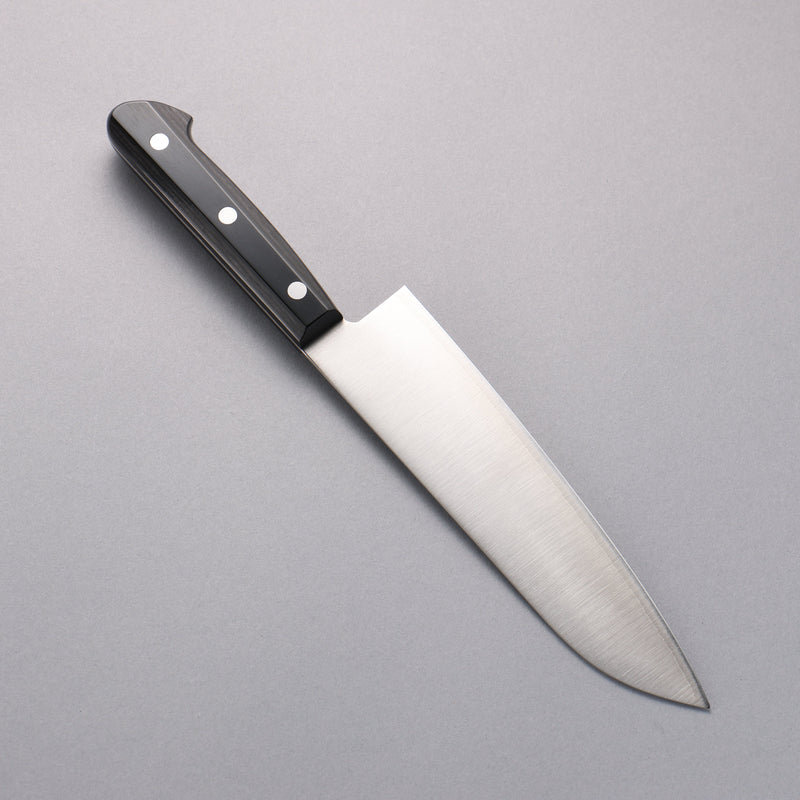 Seisuke SLD Migaki Polish Finish Santoku  180mm Black Pakka wood Handle - Japannywholesale