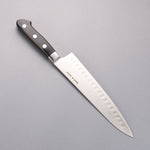 Seisuke Swedish Steel Gyuto Salmon  210mm Black Pakka wood Handle - Japannywholesale