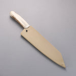 Sakai Takayuki VG10 33 Layer Damascus Kengata Gyuto  190mm Cow Bone Handle with Sheath - Japannywholesale