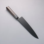 Sakai Takayuki Kurokage VG10 Hammered Teflon Coating Gyuto  240mm Wenge Handle - Japannywholesale