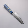 Sakai Takayuki VG10 33 Layer Damascus Kengata Santoku  160mm Live oak Lacquered (Saiseki) Handle - Japannywholesale