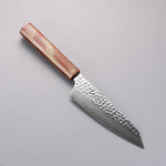 Sakai Takayuki VG10 33 Layer Damascus Kengata Santoku  160mm Live oak Lacquered (Seiren) Handle - Japannywholesale