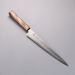 Sakai Takayuki VG10 33 Layer Damascus Sujihiki  240mm Live oak Lacquered (Seiren) Handle - Japannywholesale