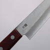 Nao Yamamoto Silver Steel No.3 Nashiji Petty-Utility  160mm Red Pakka wood Handle - Japannywholesale