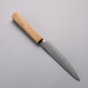 Seisuke Silver Steel No.3 Migaki Polish Finish Petty-Utility  150mm White Oak Handle - Japannywholesale