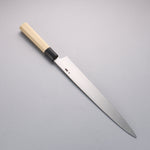 Kikuzuki White Steel No.2 Kasumitogi Yanagiba  300mm Magnolia Handle - Japannywholesale