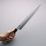 Kikuzuki White Steel No.2 Kasumitogi Yanagiba  300mm Magnolia Handle - Japannywholesale