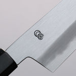 Kikuzuki White Steel No.2 Kasumitogi Kiritsuke Santoku  180mm Magnolia Handle - Japannywholesale