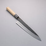 Kikuzuki White Steel No.2 Black Finished Gyuto  270mm Magnolia Handle - Japannywholesale