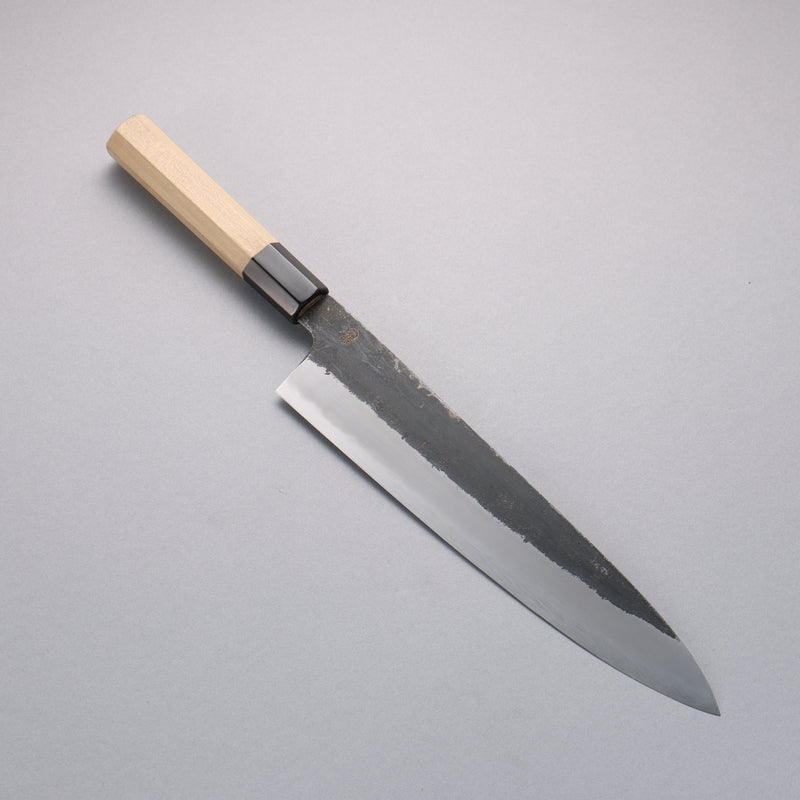 Kikuzuki White Steel No.2 Black Finished Gyuto  270mm Magnolia Handle - Japannywholesale