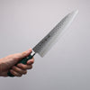 Sakai Takayuki VG10 17 Layer Damascus Gyuto  210mm Green Pakka wood Handle - Japannywholesale