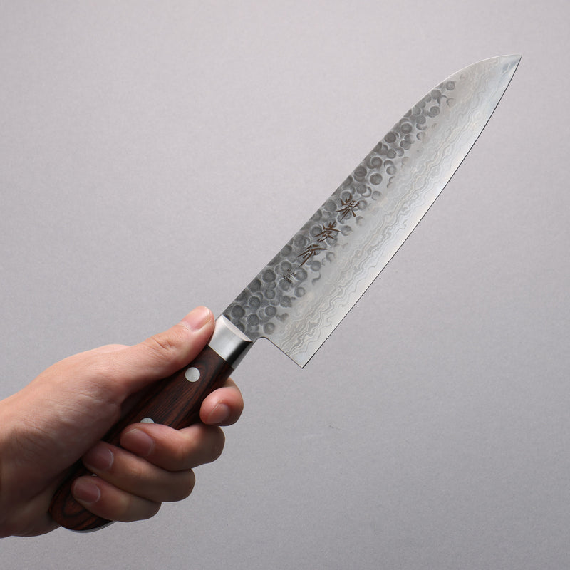 Sakai Takayuki VG10 17 Layer Damascus Santoku  180mm - Japannywholesale