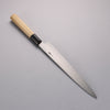 Kikuzuki White Steel No.2 Nashiji Yanagiba  270mm Magnolia Handle - Japannywholesale