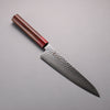 Sakai Takayuki VG10 33 Layer Hammered Damascus Gyuto  210mm Rosewood (ferrule: Red Pakka wood) Handle - Japannywholesale