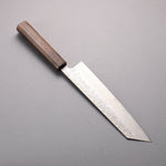 Seisuke Stainless Steel 440C Hammered Damascus Kiritsuke Gyuto  210mm Oak Handle - Japannywholesale