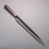 Nao Yamamoto Blue Steel No.2 Kurouchi Damascus Yanagiba  300mm Walnut Handle - Japannywholesale