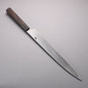 Nao Yamamoto Blue Steel No.2 Kurouchi Damascus Yanagiba  300mm Walnut Handle - Japannywholesale