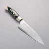 Kajin ZDP189 Damascus Migaki Finished Santoku  165mm Abalone Inlay Handle - Japannywholesale