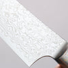 Kajin ZDP189 Damascus Migaki Finished Bunka  165mm Abalone Inlay Handle - Japannywholesale