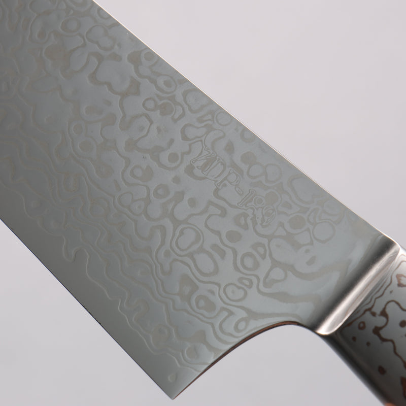 Kajin ZDP189 Damascus Migaki Finished Gyuto  210mm Corian with Turquoise Inlay Handle - Japannywholesale